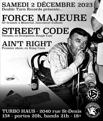 Force majeure release party