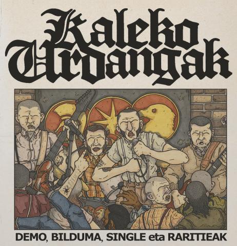 KALEKO URDANGAK - Demo, Bilduma, Single eta Raritieak