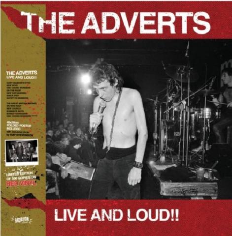 The Adverts live and loud